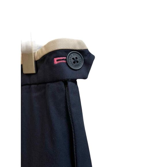 Brooks Brothers Pro Sport Navy Blue Pleated Mini Skirt Size 8/M - Picture 3 of 8